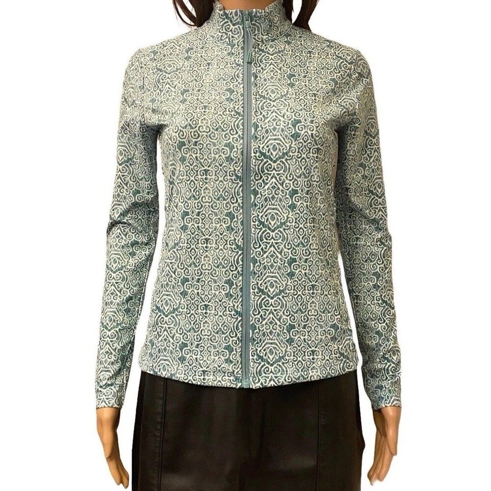 Tommy Bahama Women’s S Ikat Full Zip Jacket Active UPF 50 Quick Dry Stretch